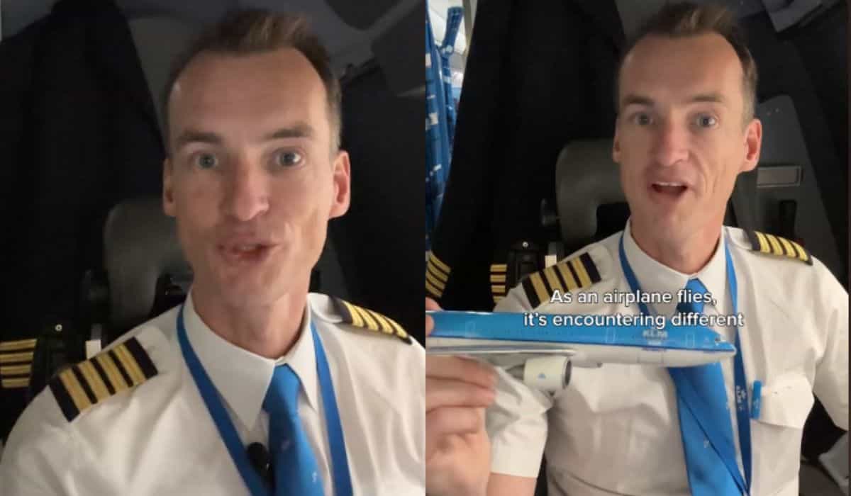pilot går viral på tiktok när han förklarar turbulens: ‘en naturlig del av flygningen’