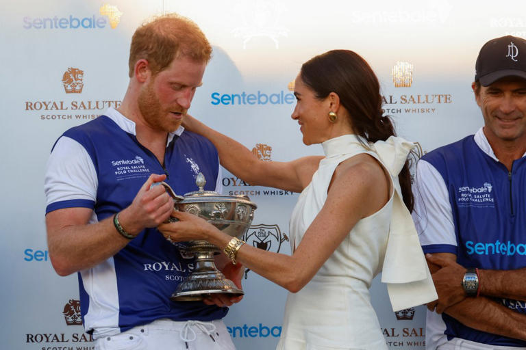 The Royal Salute Polo Challenge took place at the Grand Champions Polo Club in Wellington, Fla., and supported Harry’s Sentebale organization. REUTERS