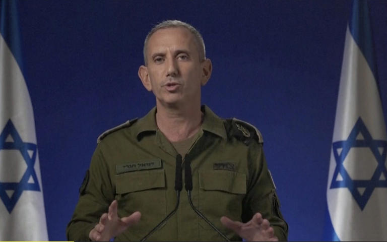 IDF spokesman Daniel Hagari said 'This is a severe and dangerous escalation'