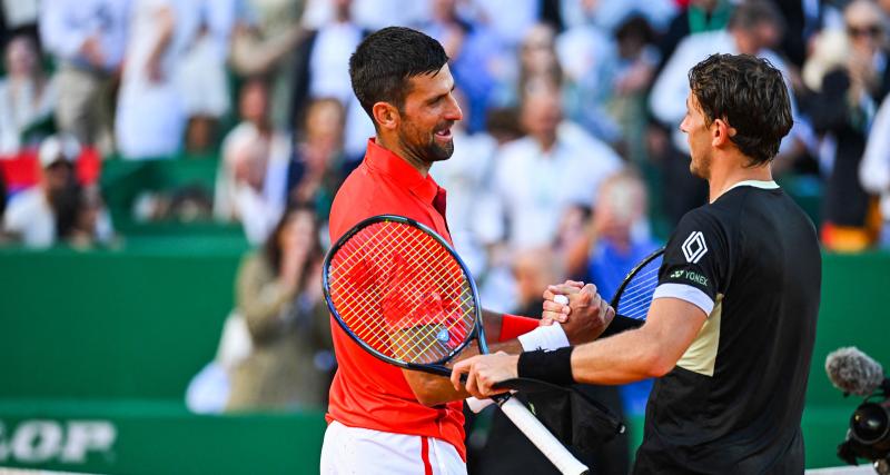 atp : novak djokovic amère après la défaite, casper ruud fier de son succès à monte-carlo