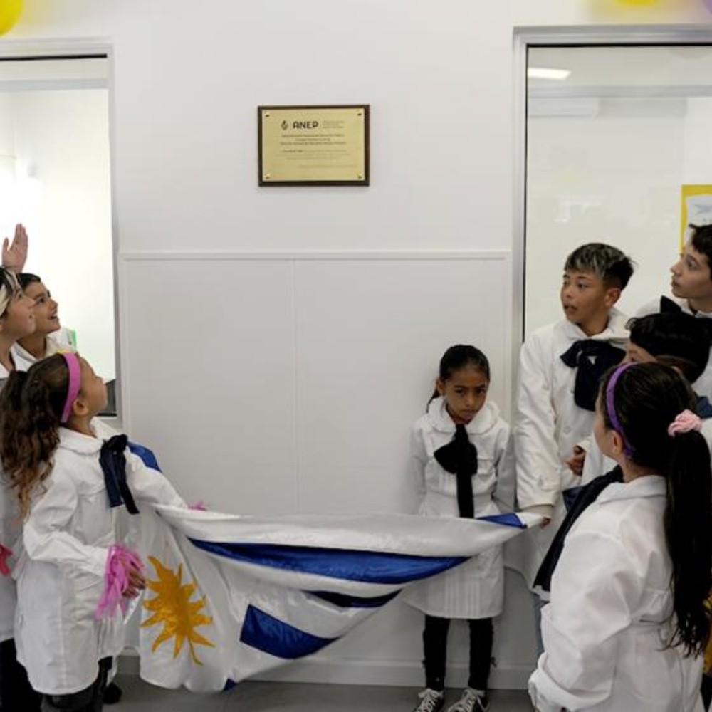 anep inauguró la escuela n° 409 en el barrio la paloma