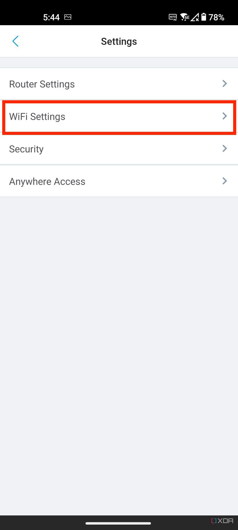 How to change router password Orbi app 6