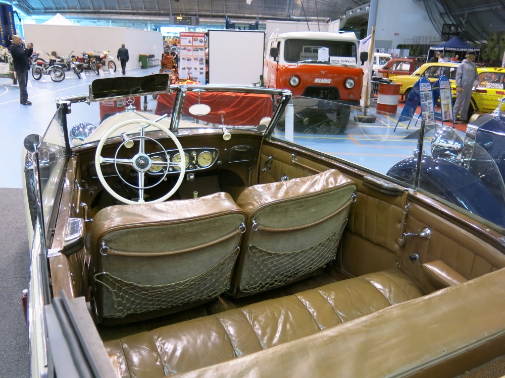 päivän museoauto: mercedes-benz 320 b cabriolet 1939