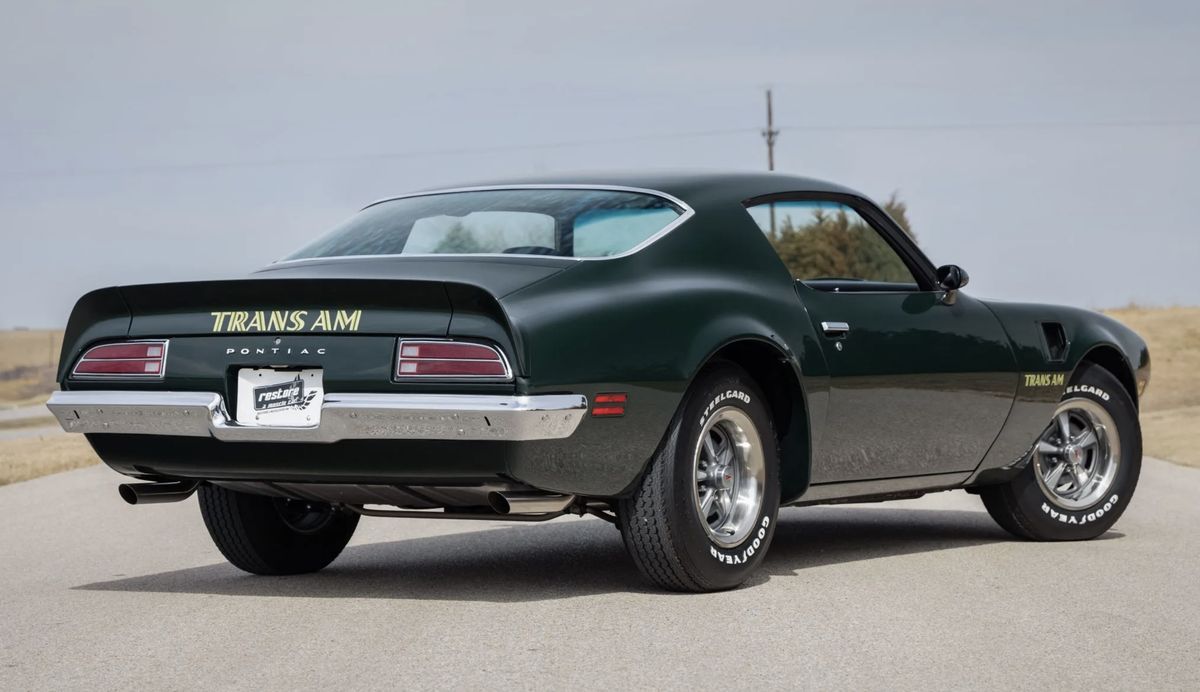 1973 pontiac firebird trans am 455 is our bring a trailer pick of the day