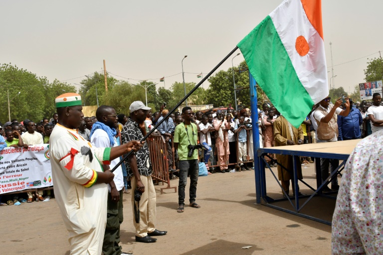 niger: des milliers de manifestants réclament le départ des soldats américains