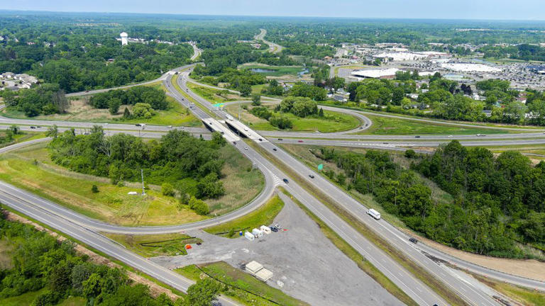 The interchange of I-81 North and I-481 in North Syracuse Thursday, June 15, 2023. N. Scott Trimble | strimble@syracuse.com