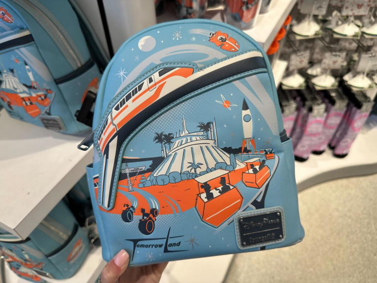 A new Tomorrowland Loungefly mini backpack is now available at Magic Kingdom in Walt Disney World. Magic Kingdom Tomorrowland Loungefly Mini Backpack – $78 Found at Tomorrowland Launch Depot in Magic Kingdom, the Tomorrowland Loungefly mini backpack is light blue with orange, white, and navy accents. On the front, you’ll see Space Mountain at the ... Read more