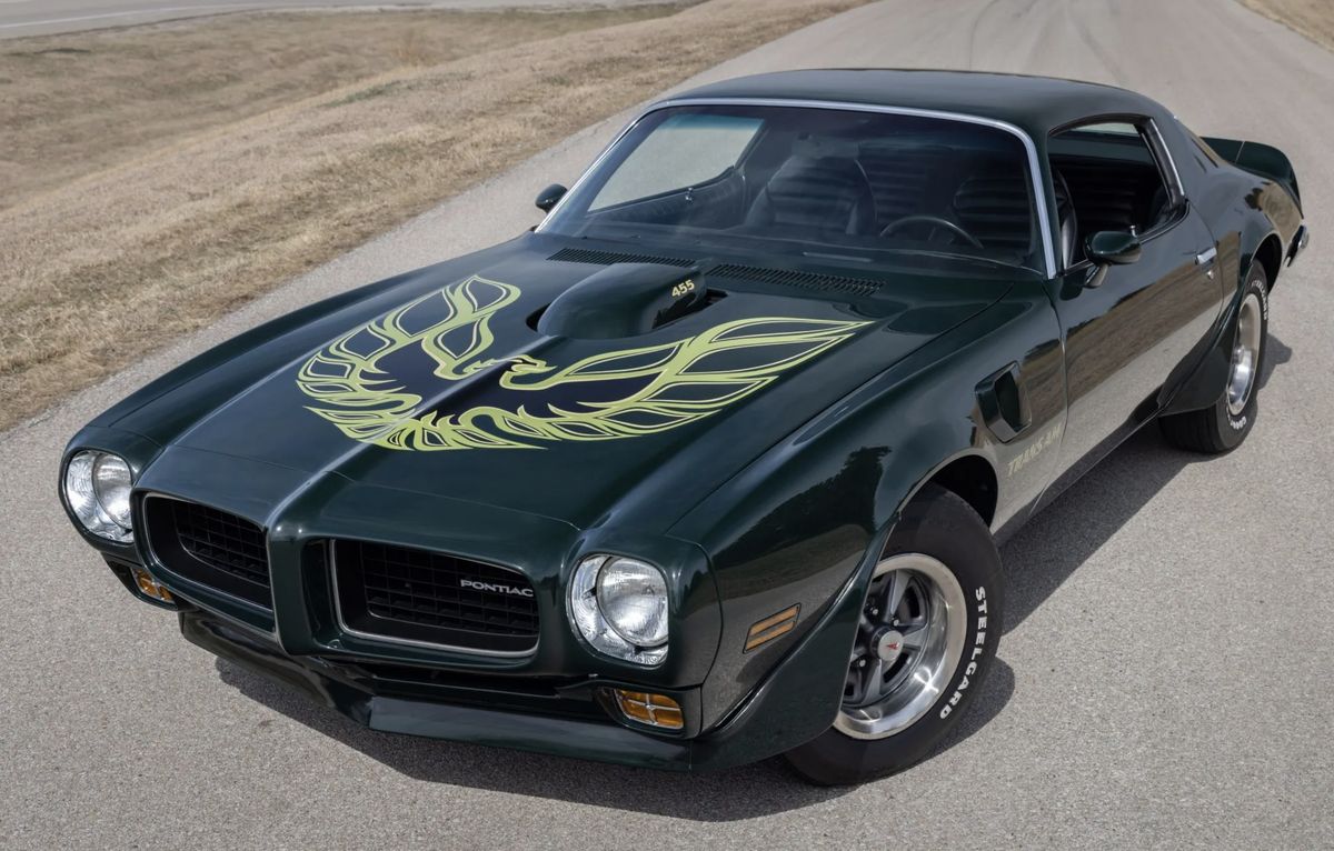 1973 pontiac firebird trans am 455 is our bring a trailer pick of the day