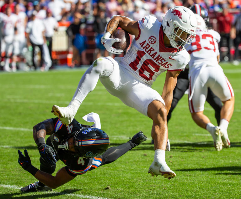 Taylen Green shines as Arkansas football closes spring with Red-White Game