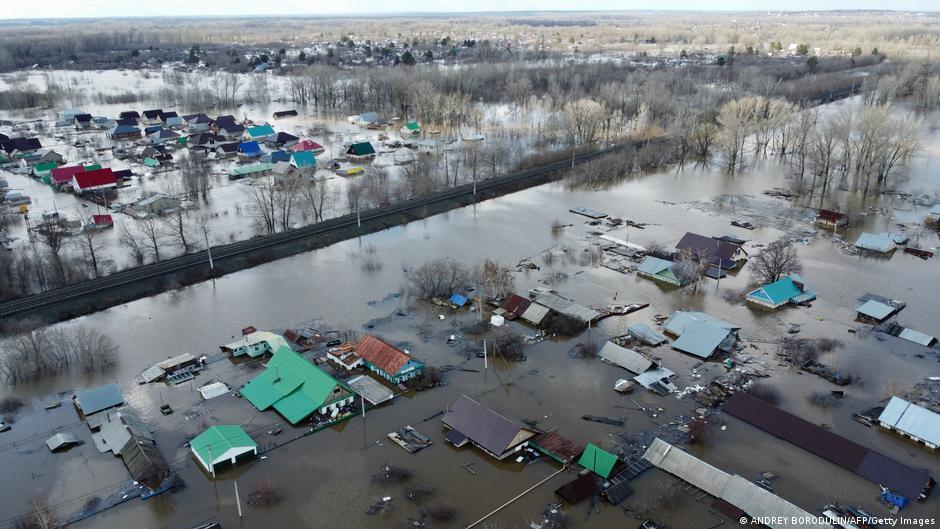 Russia Floods: Water Level Reaches New High In Orenburg