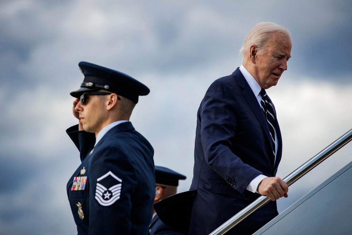 joe biden cuts trip short and returns to white house as iran launches drones towards israel