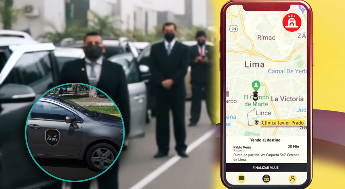 army driver, aplicativo de taxi con choferes de la pnp y ejército peruano: ¿cuándo será usado?
