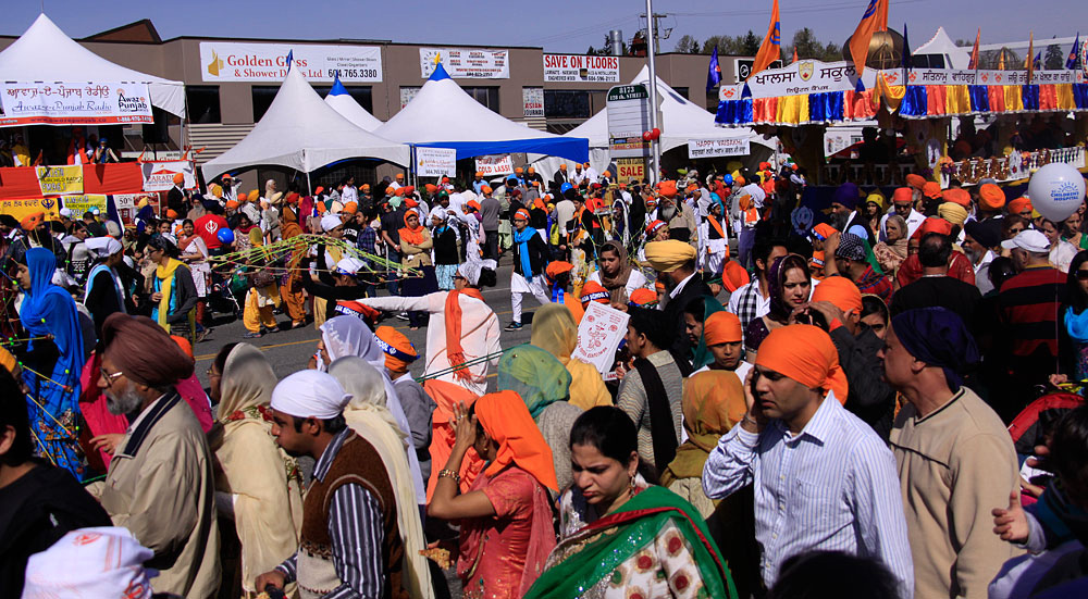 Sikh Americans celebrate Vaisakhi, a harvest festival