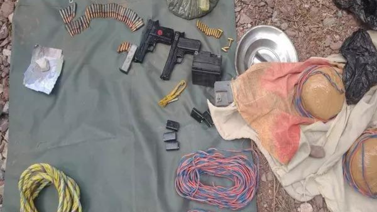 terrorist hideout busted; arms, ammunition recovered in j&k’s reasi