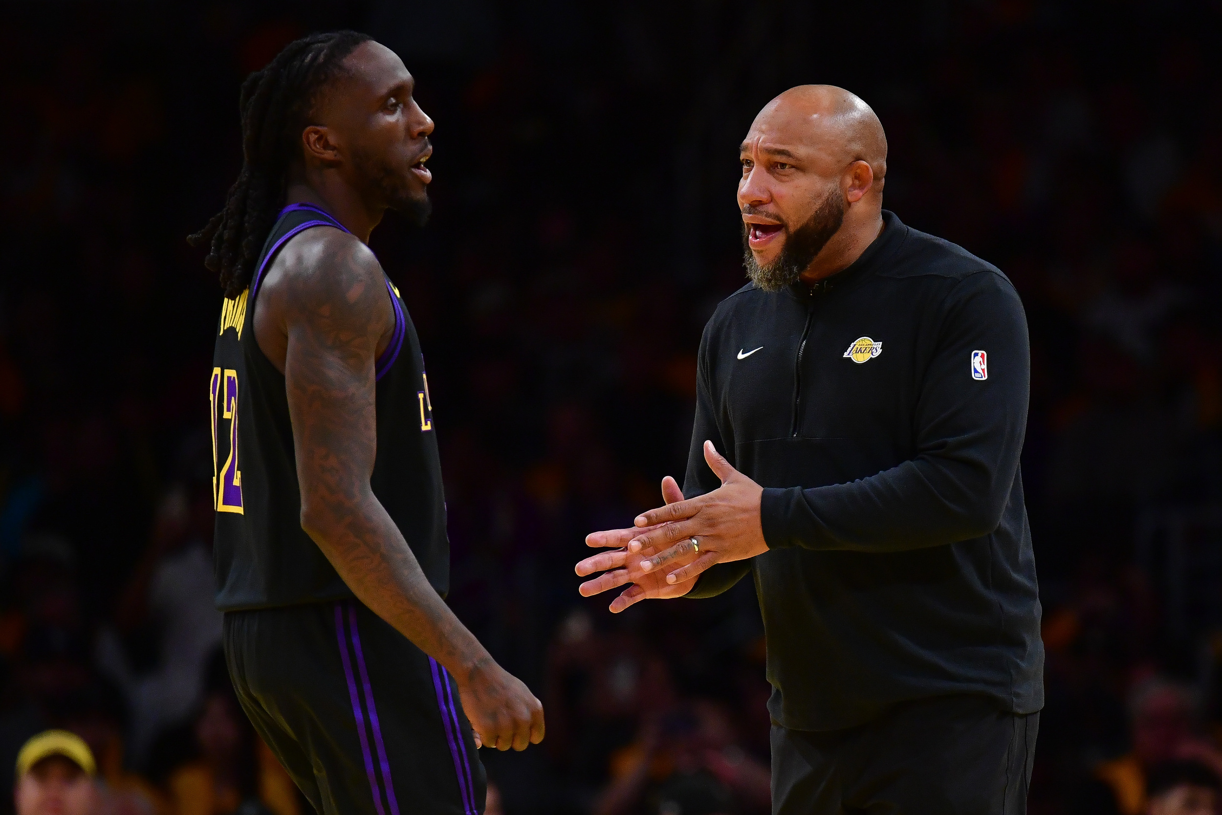 report: lakers players ‘were taken aback’ when darvin ham started taurean prince over rui hachimura
