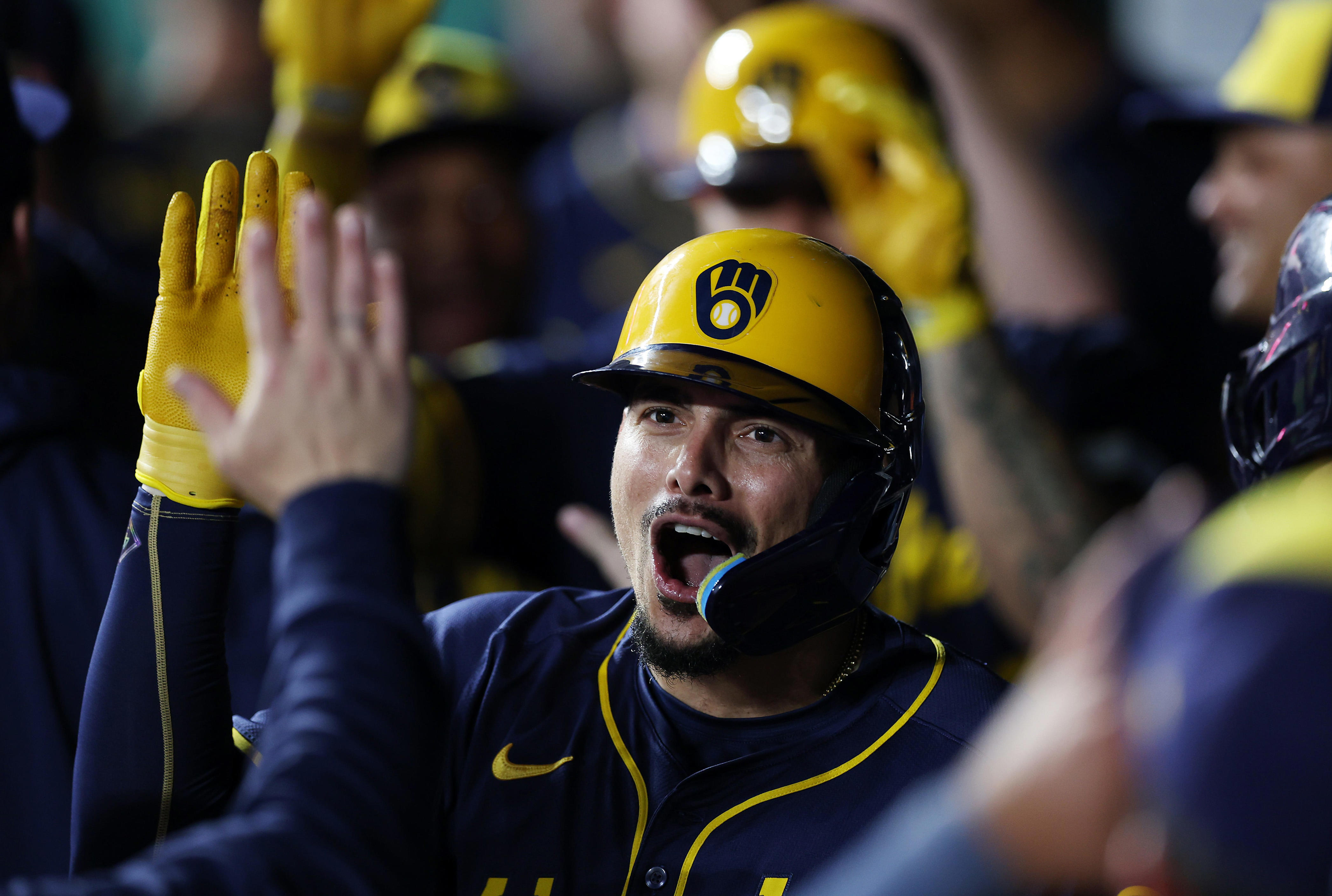 willy adames calls his shot in brewers' ninth-inning comeback vs. royals