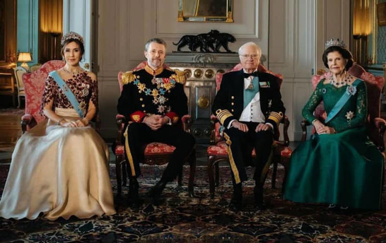 King Frederick and Queen Mary (photo: instagram.com/detdanskekongehus)