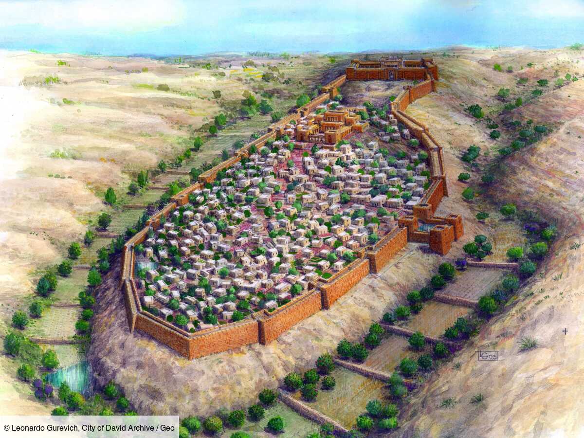 une étude date pour la première fois avec précision des vestiges de la période du premier temple à jérusalem
