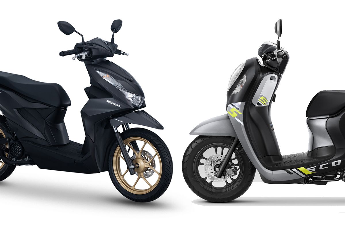 Lebih Irit Bensin Mana Saat Dipakai Harian, Honda BeAT Atau Scoopy?