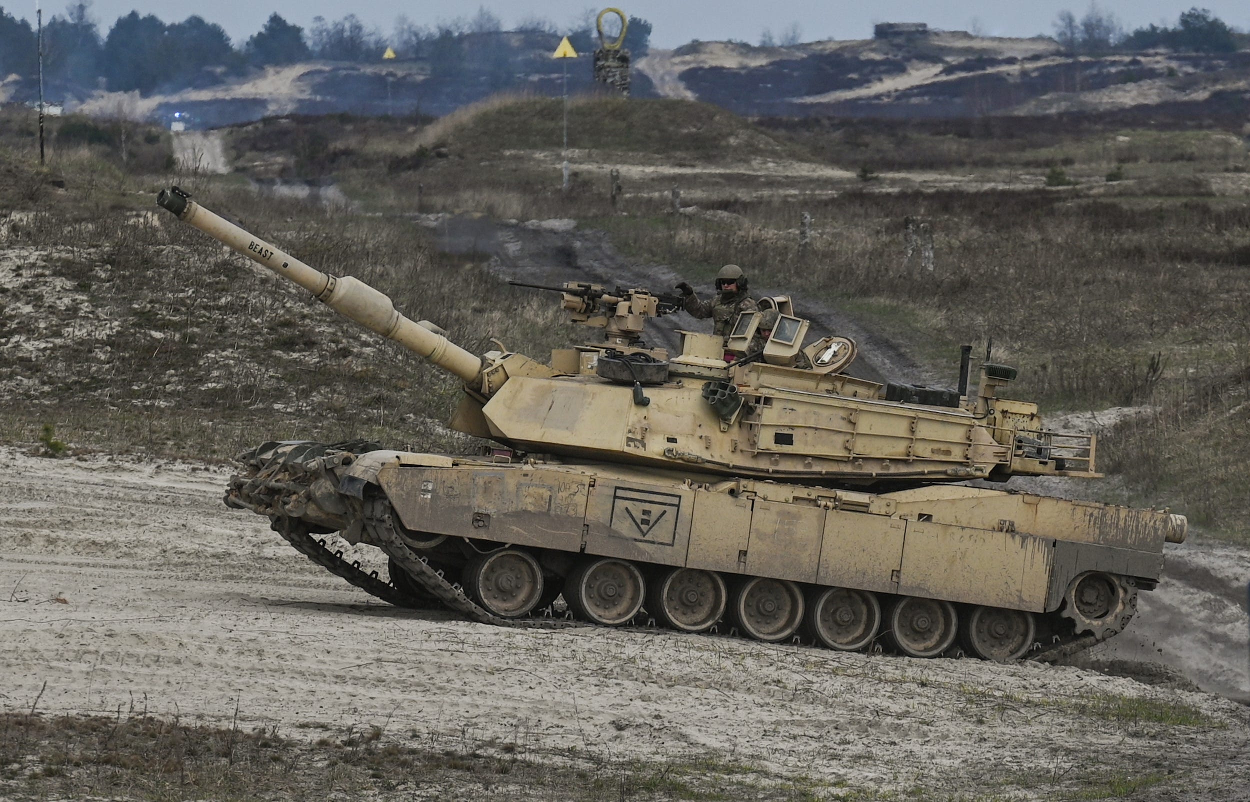 microsoft, a ukrainian tank crew says the abrams is still being used on the front lines, but isn't finding 'tank-on-tank' battles where it has the edge
