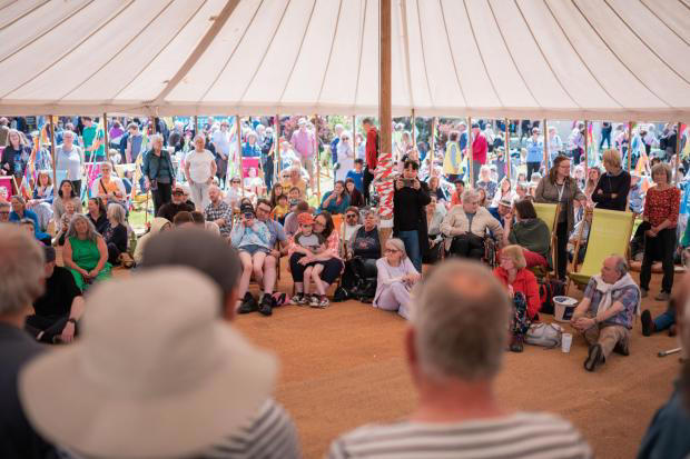 The Hay Festival will have a special event in partnership with The Queen's Reading Room (Image: Sam Hardwick/Hay Festival)