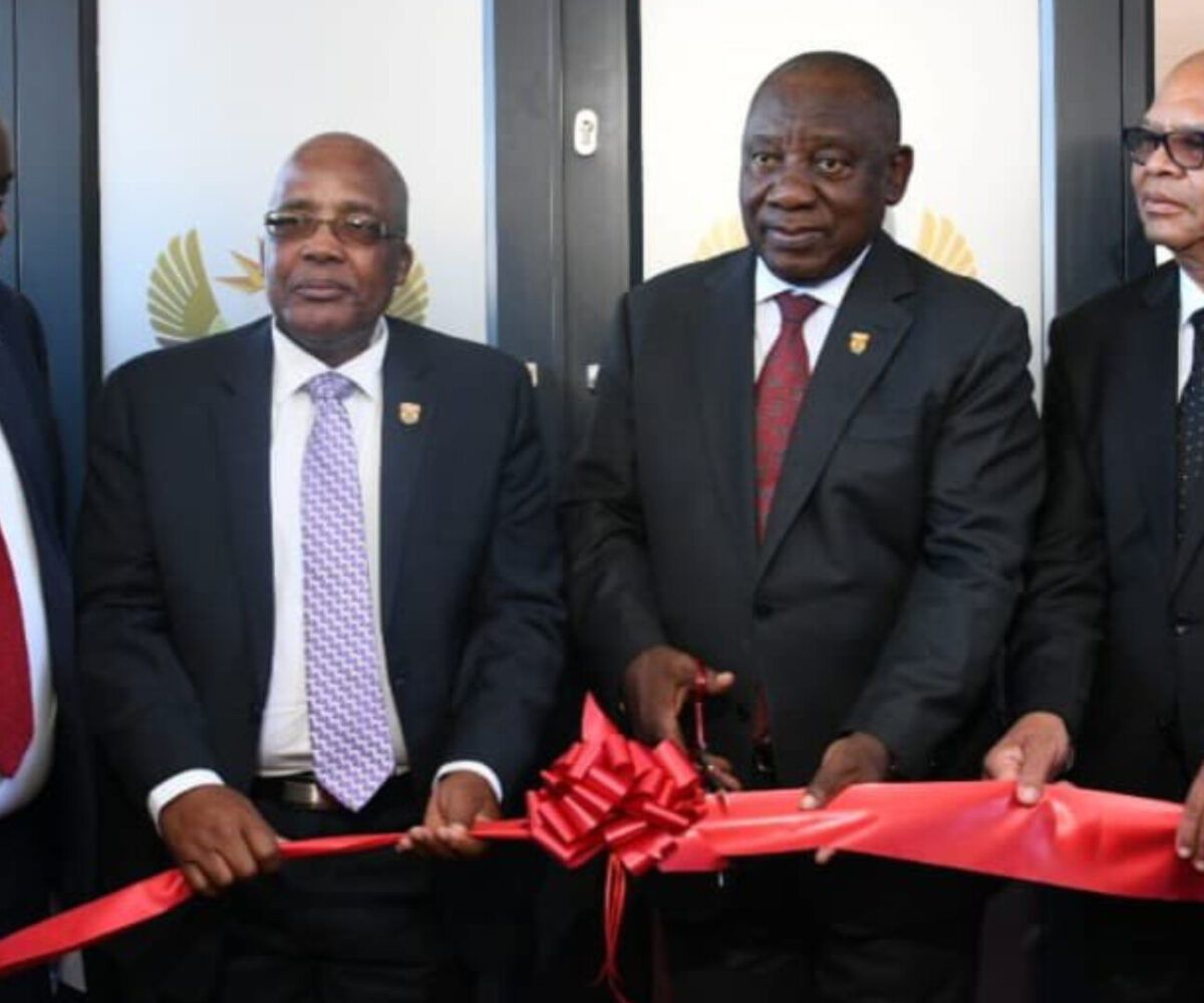 new home affairs office in limpopo unveiled by president ramaphosa