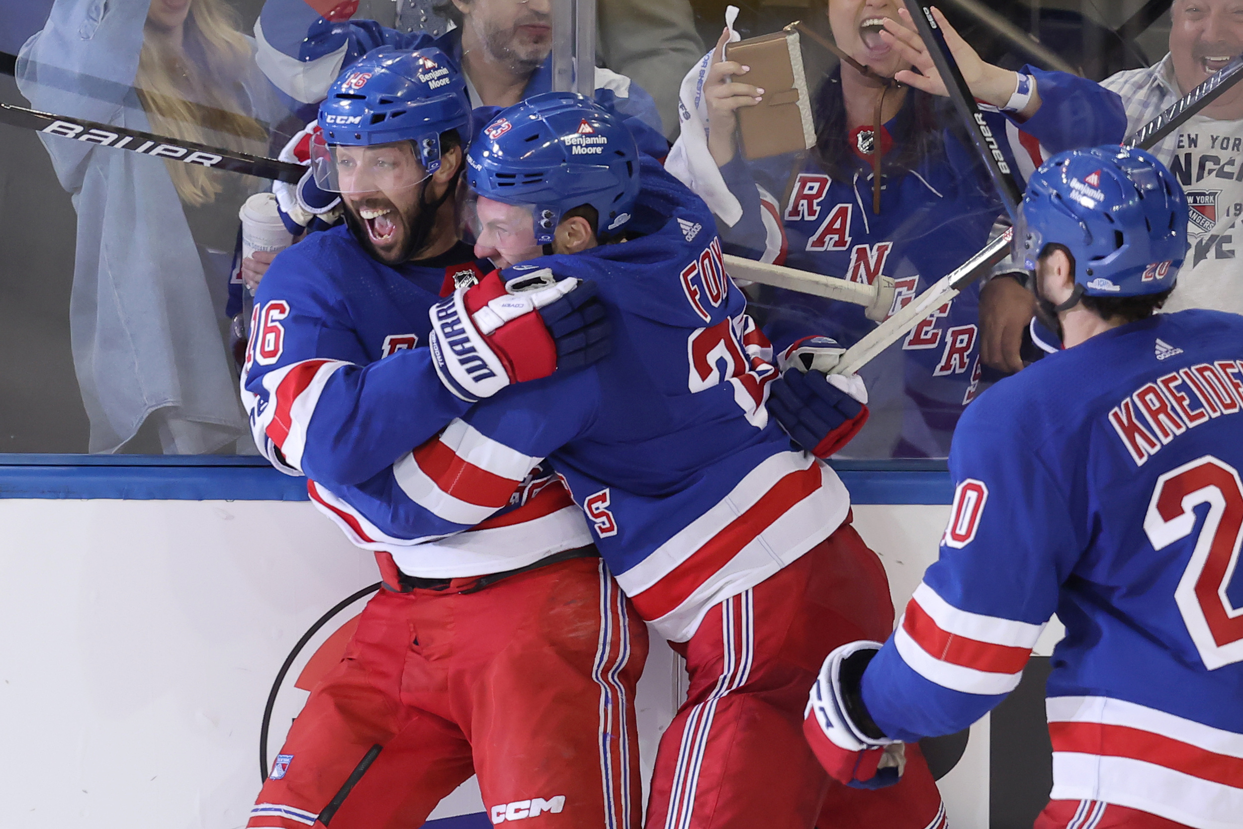 rangers special teams, goaltending help them take control against hurricanes