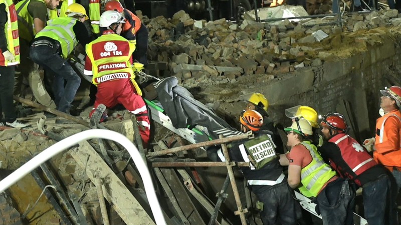 george building collapse rescue goes into 40th hour with 36 people retrieved, seven declared dead