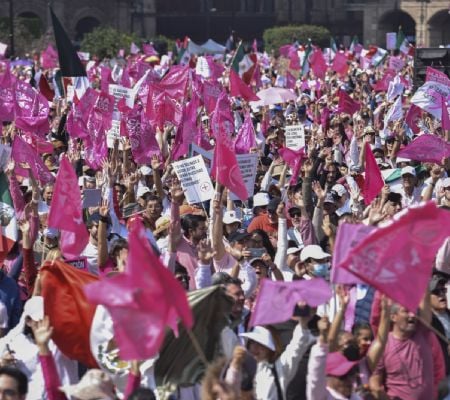 xóchitl gálvez confirma asistencia a marcha de la “marea rosa”; que le cuente como gasto de campaña: morena