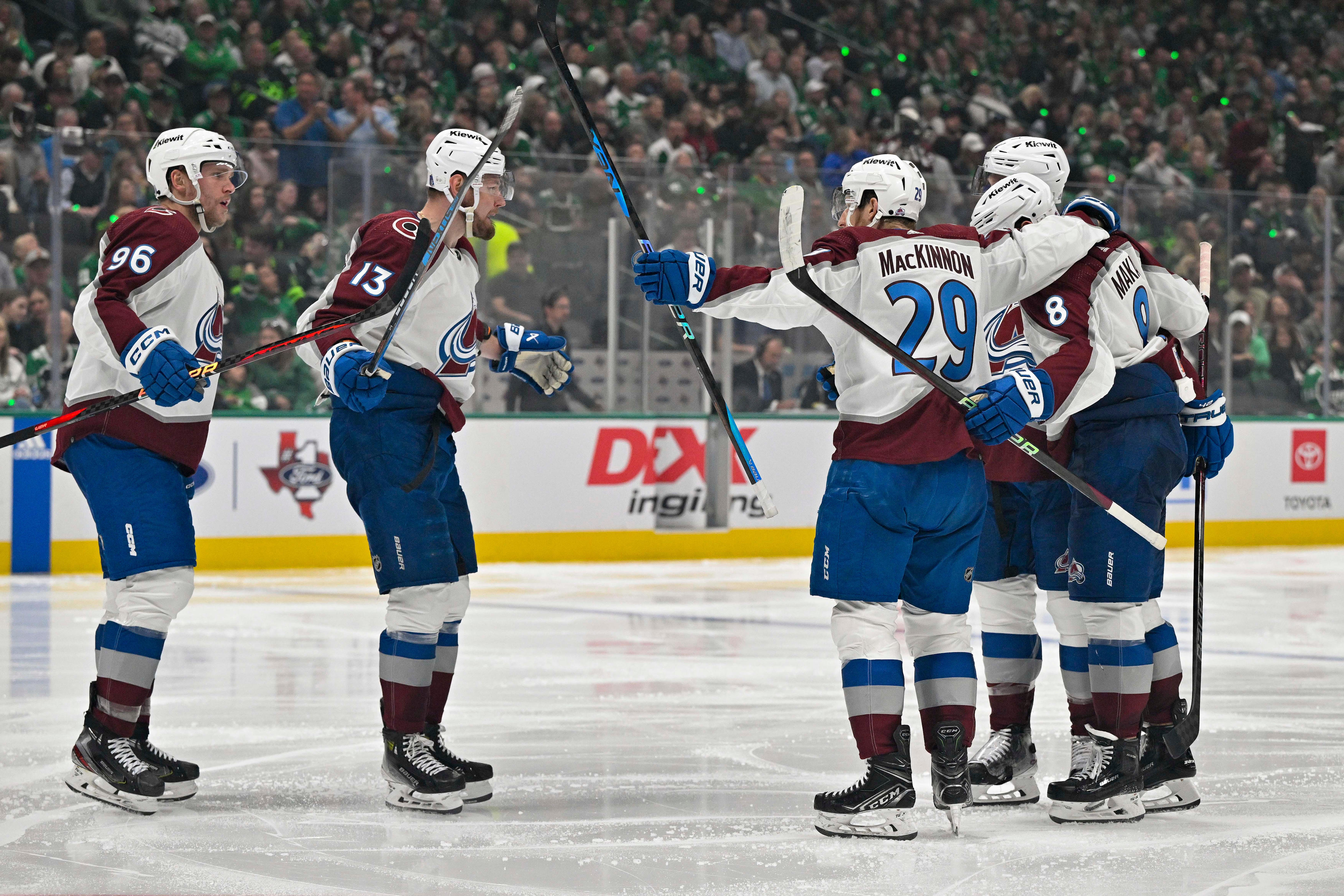 colorado avalanche rally for overtime win over dallas stars in nhl playoff game 1