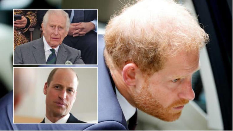 Prince Harry dealt second huge blow just hours after landing in UK with King Charles to give new role to Prince William