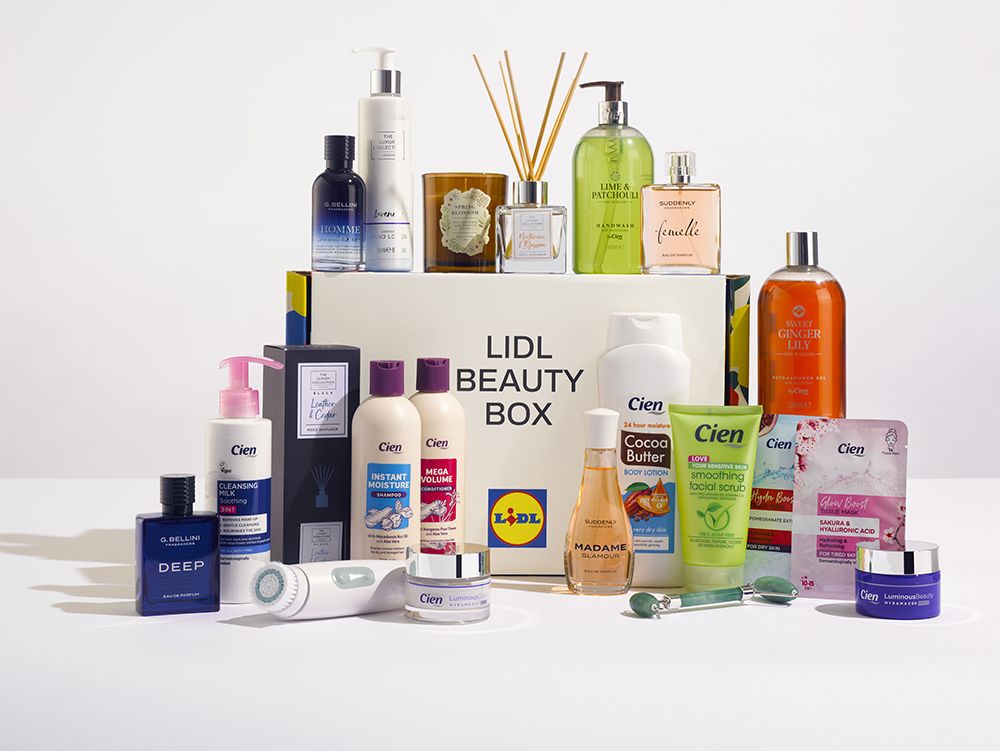 lidl launches money-saving beauty box worth £70 for just £2