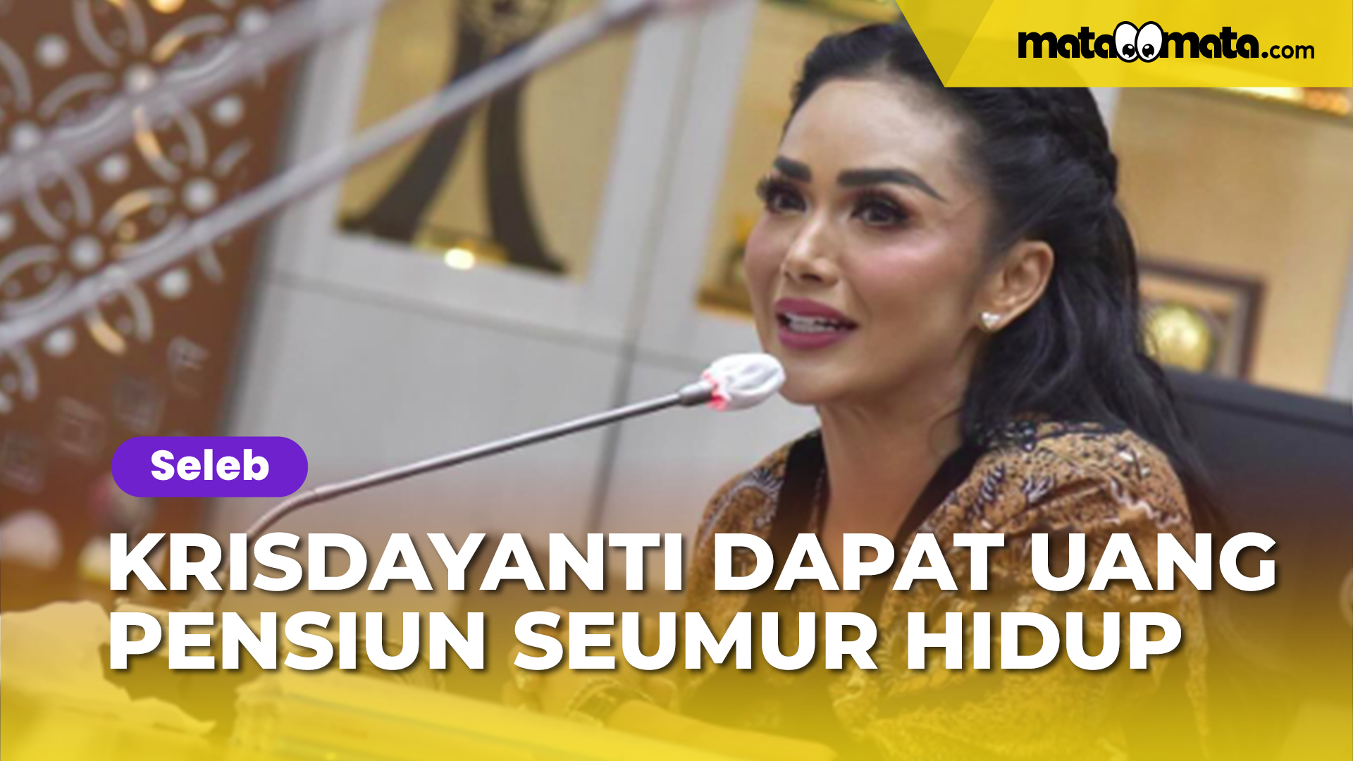 Kalah Pemilu, Krisdayanti Akan Dapat Uang Pensiun Jutaan Seumur Hidup