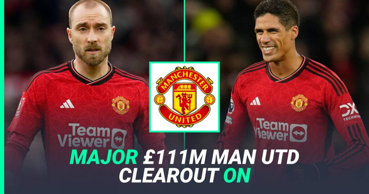 man utd close on sublime €100m double deal as four big-name stars are shoved out by ruthless ratcliffe