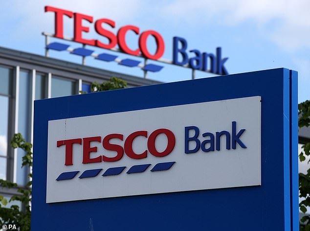 tesco's mobile banking app and website have gone down