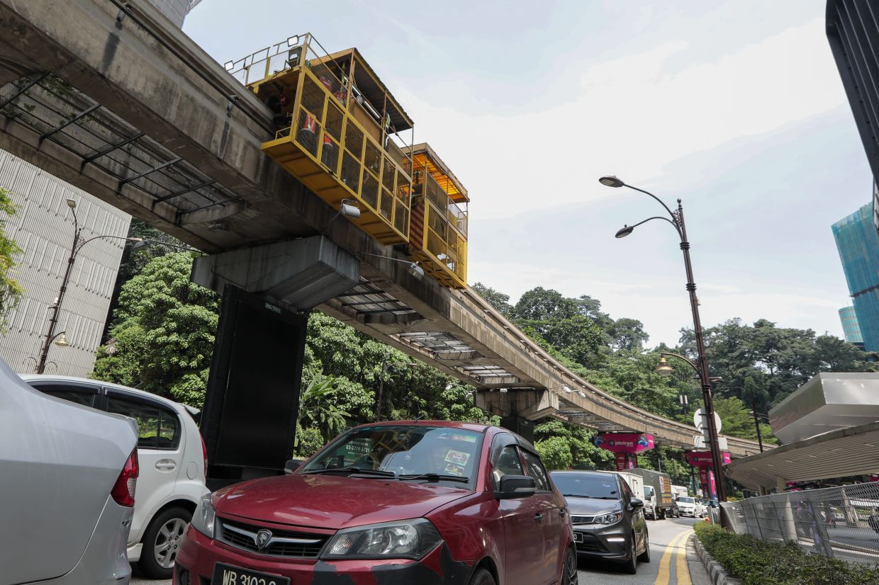 kl monorail back in full service as of 5pm, may 8