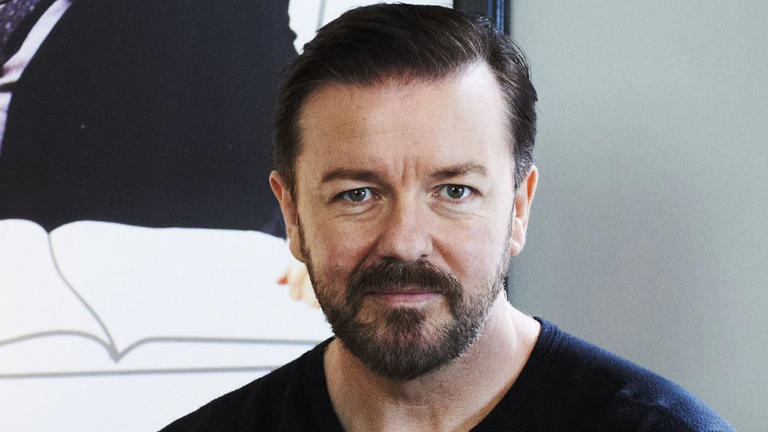 Ricky Gervais is performing his latest work-in-progress show