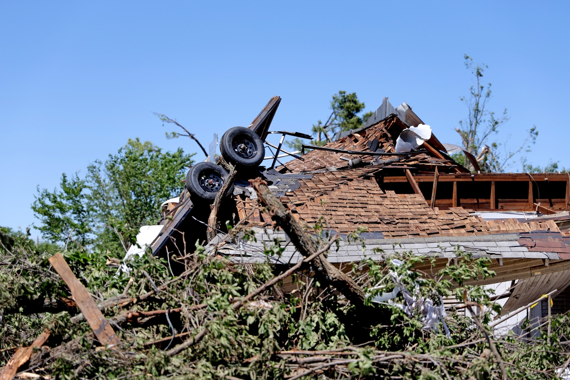 Oklahoma Tornadoes Wreak Havoc In Barnsdall, Bartlesville: See Damage