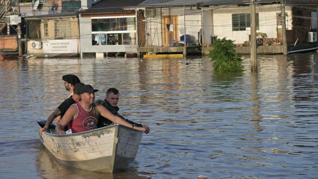 brazil floods: 'we've never experienced anything like it'