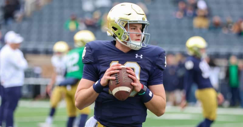 Newsstand: Where Notre Dame QB Riley Leonard Ranks In Heisman Trophy Odds