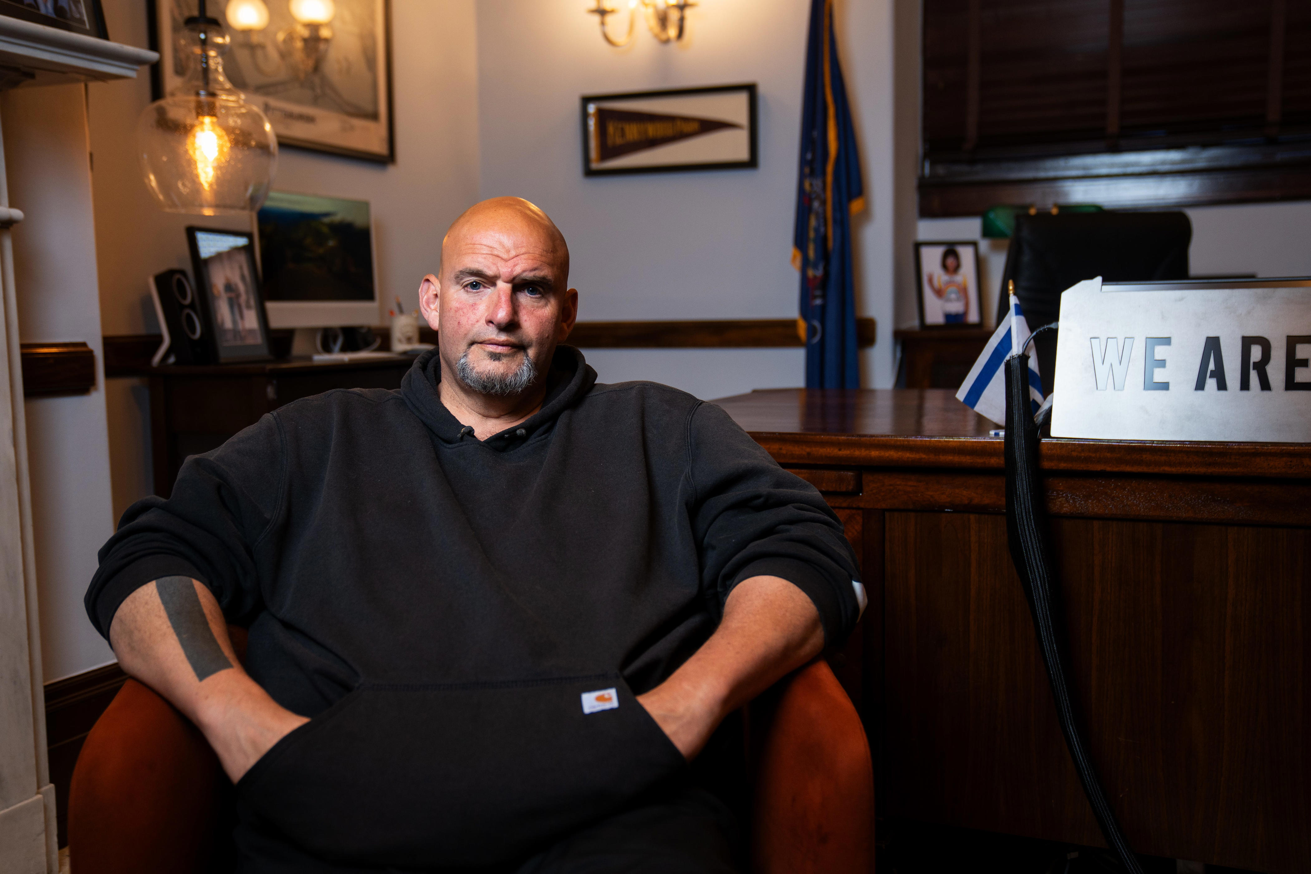 john fetterman wants you to know he's consistent – and not just about hoodies