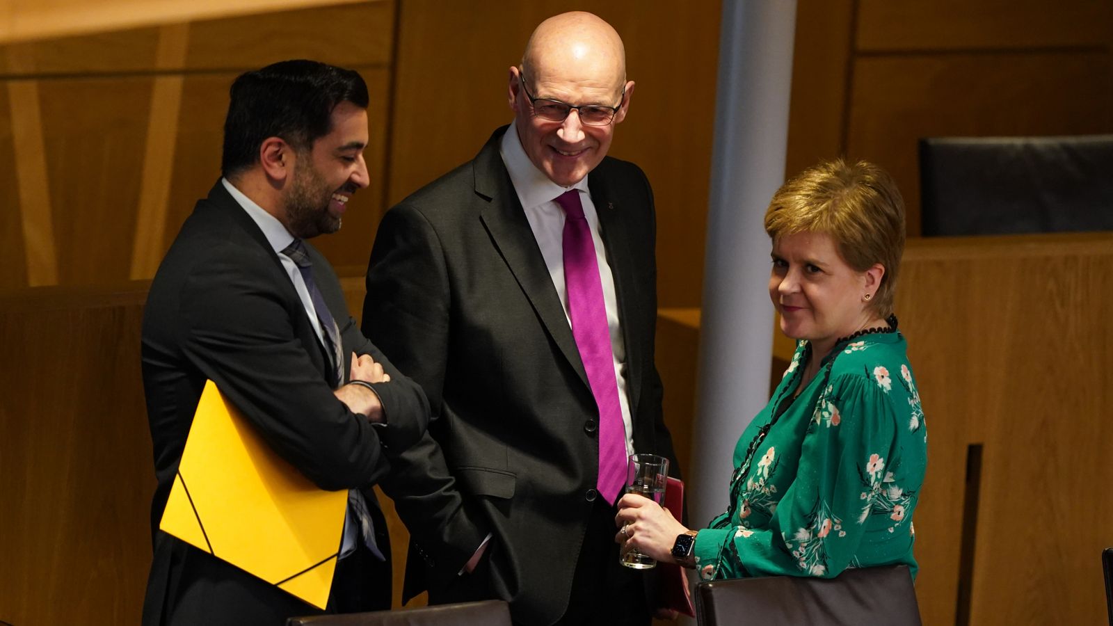 scotland's new first minister sworn in