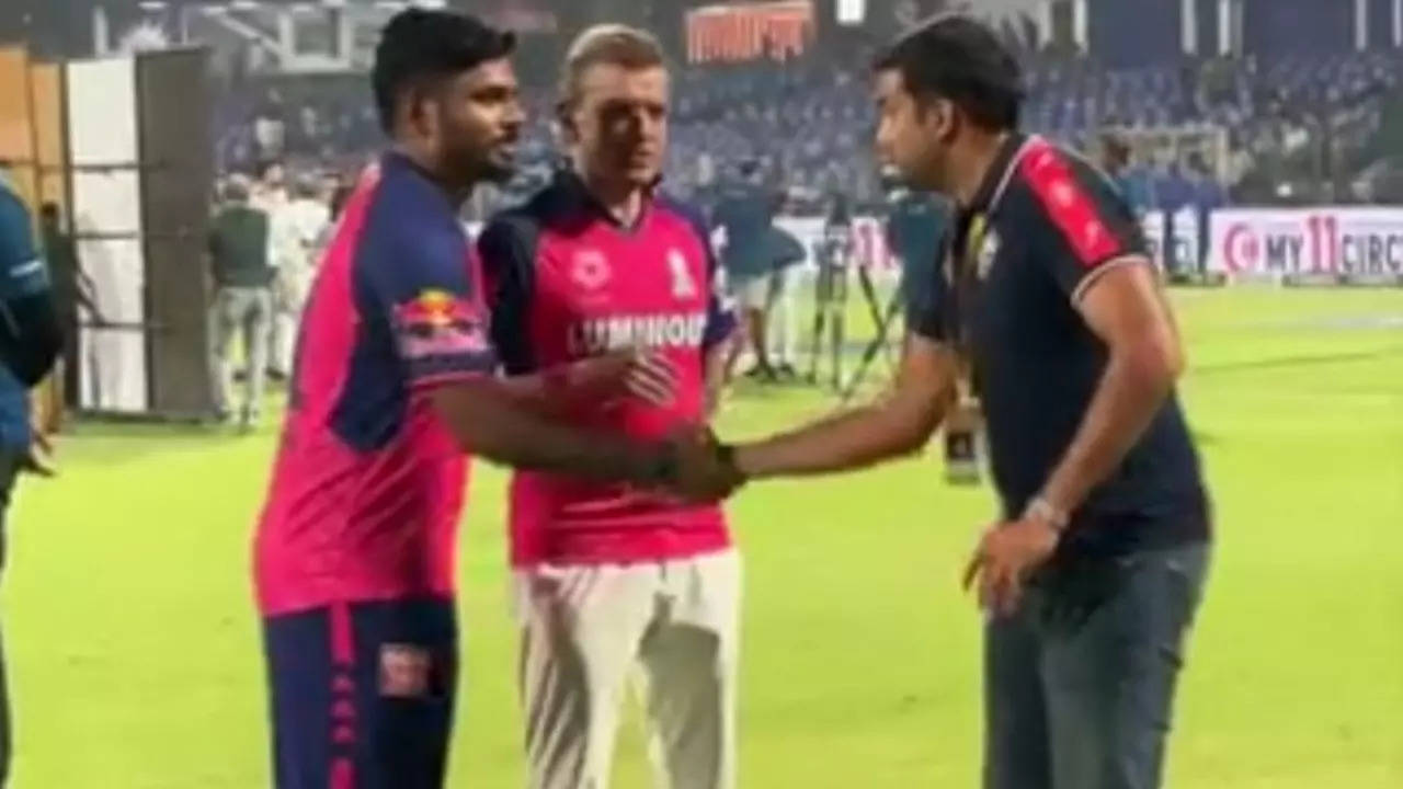 Parth Jindal, Sanju Samson Shake Hands Moments After DC Owner's 'Out ...