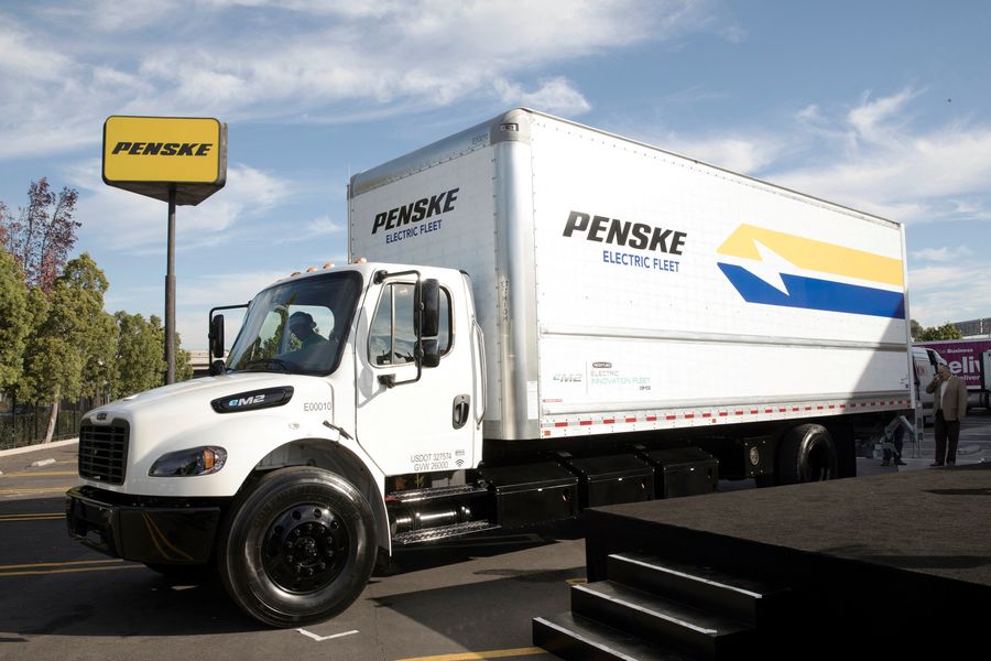companies are balking at the high costs of running electric trucks