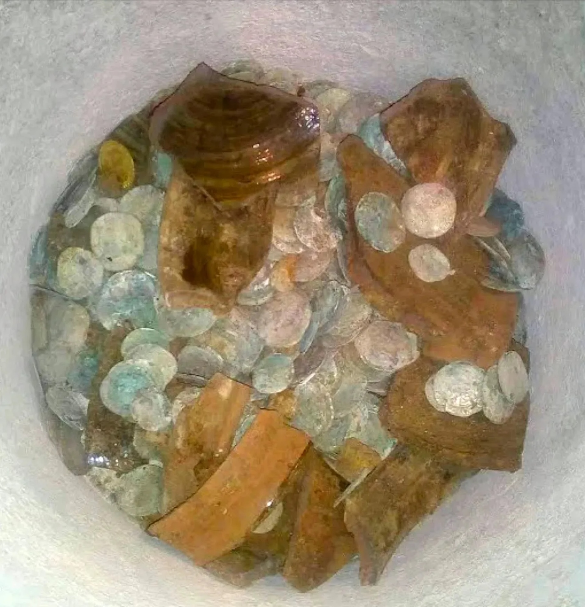 hoard of 17th-century coins hidden during english civil war unearthed during kitchen renovation
