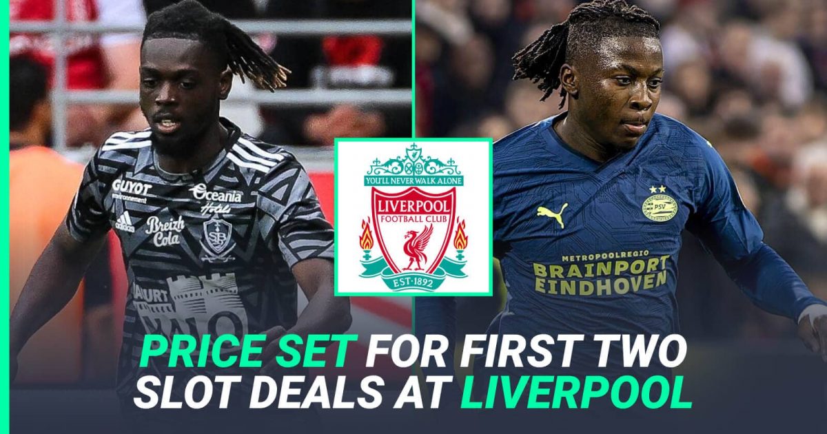 euro paper talk: first two slot signings at liverpool named with record deal for 41-goal winger first; arsenal hopeful over €80m inter milan steal