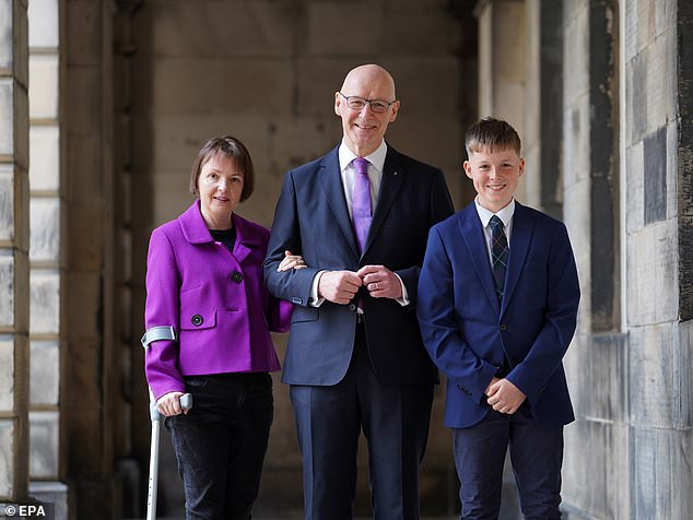 john swinney is officially sworn in as scottish first minister
