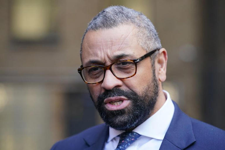 Home Secretary James Cleverly announced the crackdown in Parliament