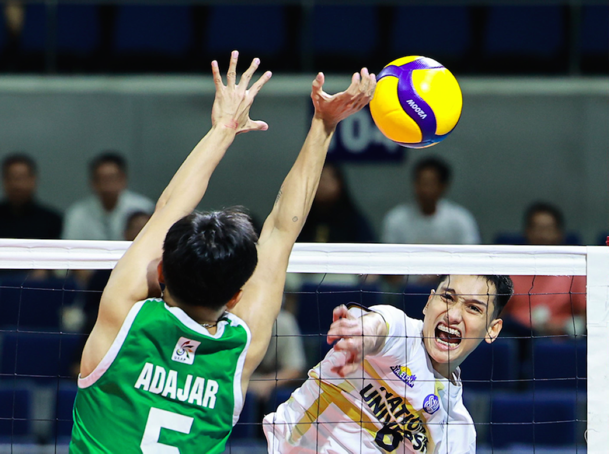 bulldogs oust green spikers to reach finals