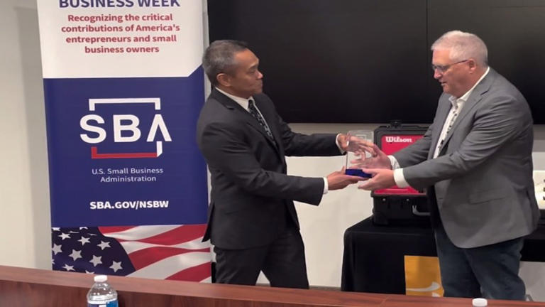 U.S. Small Business Association honors local business